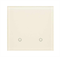 Сенсорный беспроводной выключатель две зоны освещения 1013 White Pearl